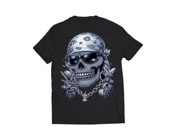 Gangster Skull with chains